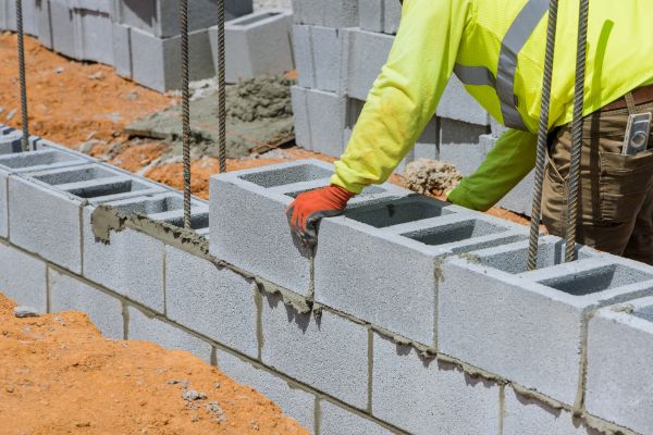 Concrete Blocks Installation in Gaithersburg