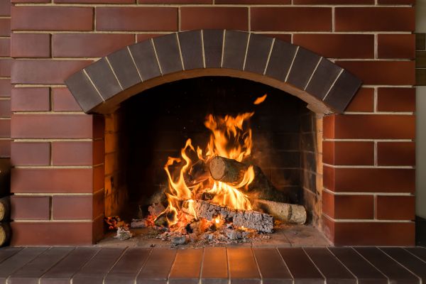 Brick Fireplace Installation in Gaithersburg