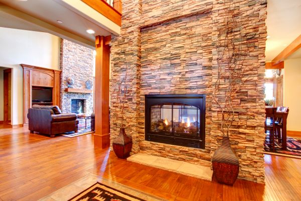 Stone Hearth Installation in Gaithersburg